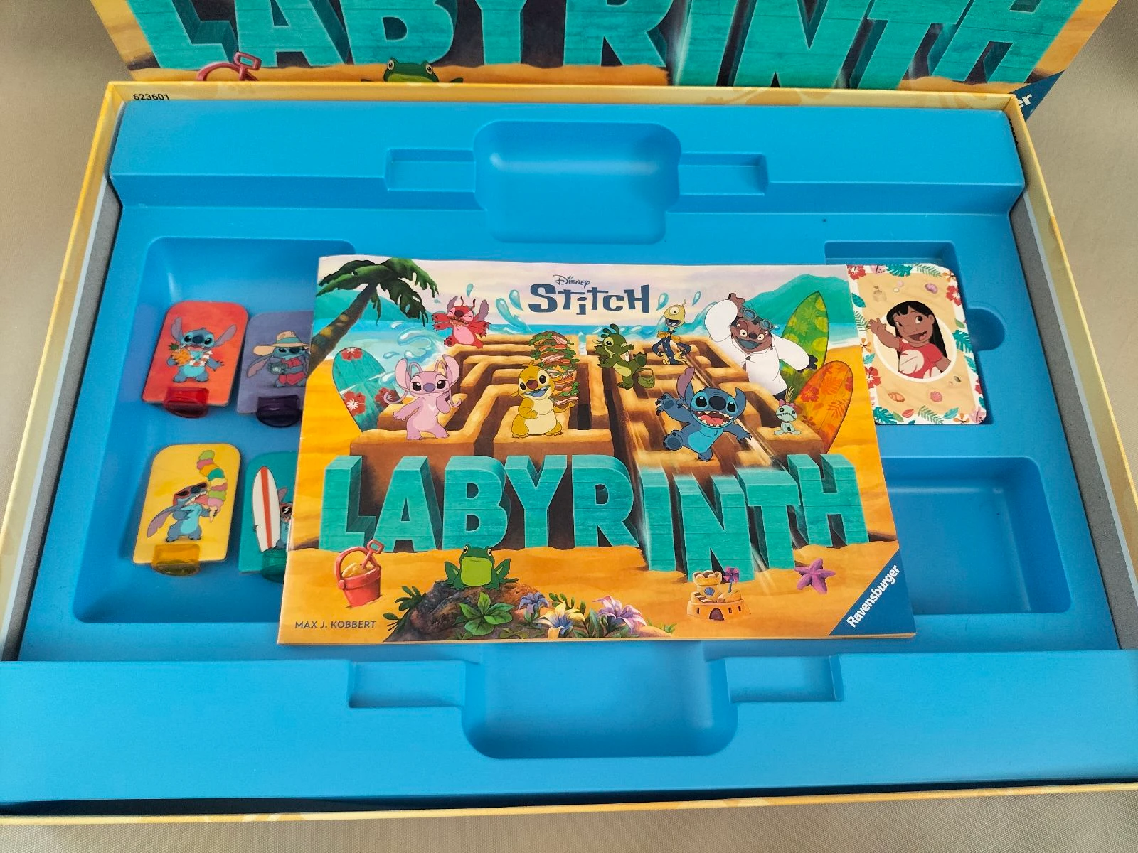 Board Game Labyrinth Stitch 7 years+ | Ravensburger x Disney | Complete | 2 to 4 players – photo 3